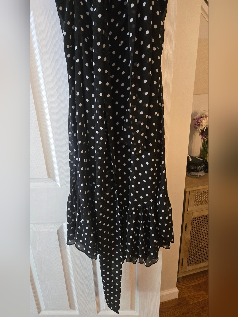Petal & Pup Francesca Dot Midi Dress & Scarf - Picture 8 of 8